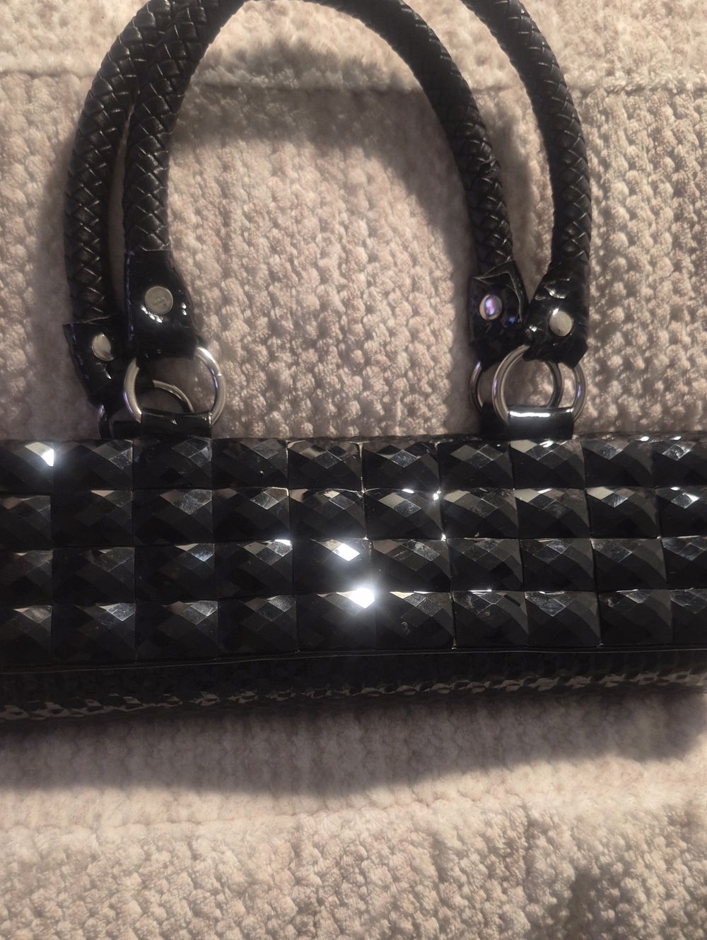 Black Studded Women’s Handbag